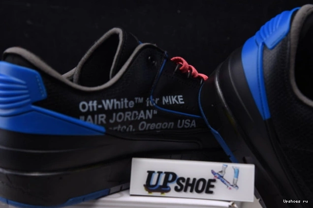 2 Retro Blue Jordan DJ4375-004 O-W SP Air Low Black 0119